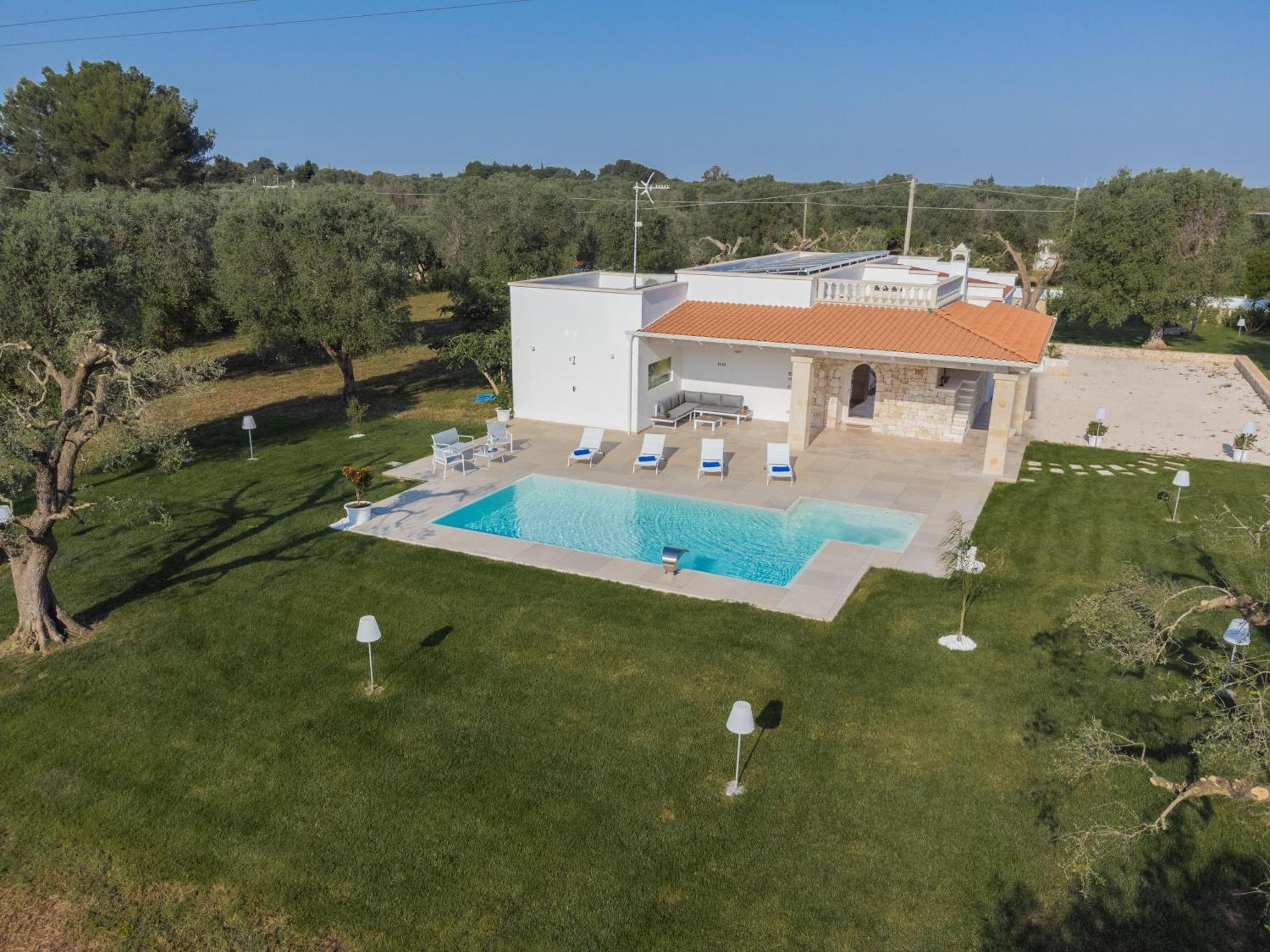 La Carezza Del Sole - Private Villa 弗兰卡维拉丰塔纳 外观 照片