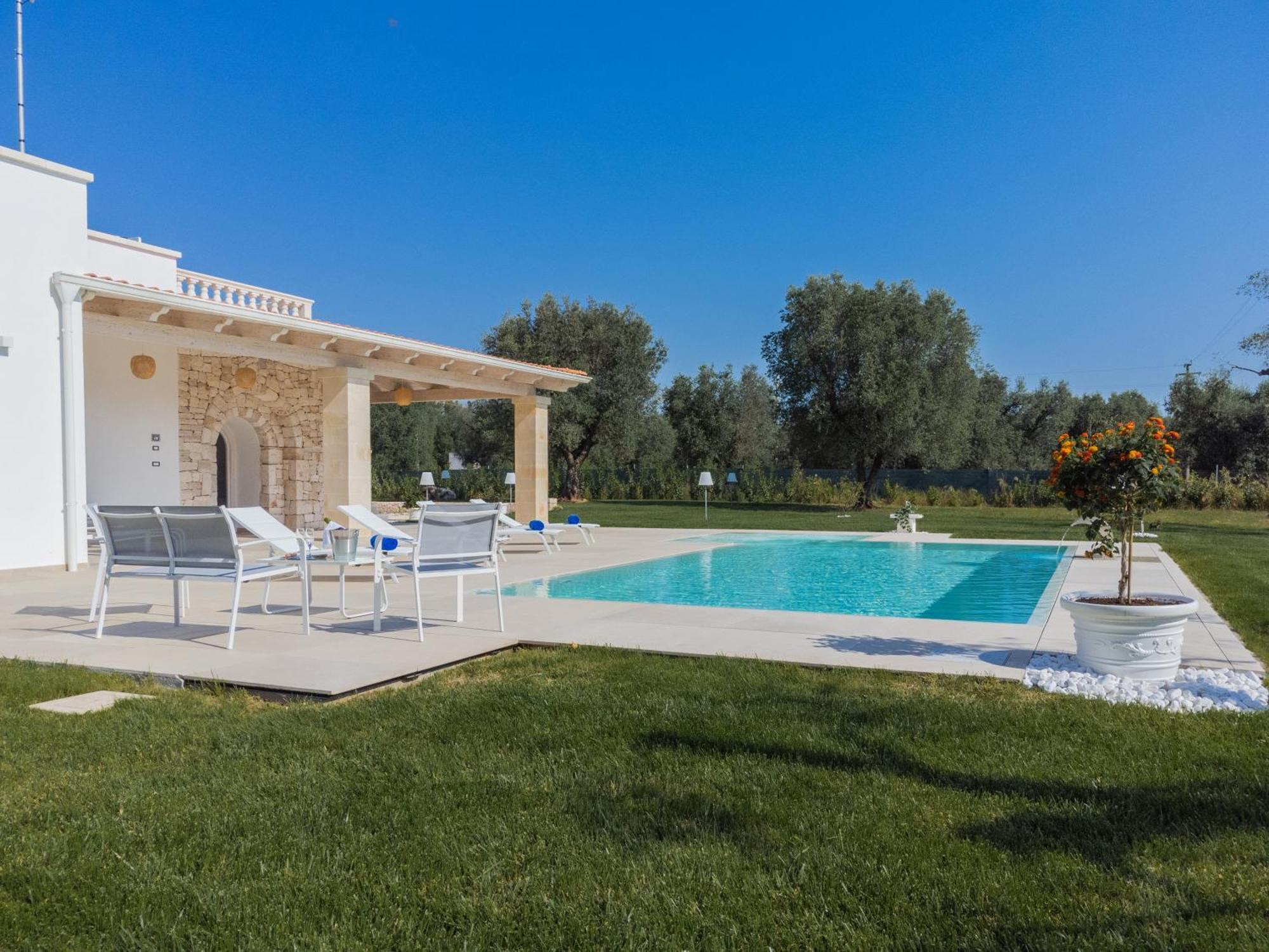 La Carezza Del Sole - Private Villa 弗兰卡维拉丰塔纳 外观 照片